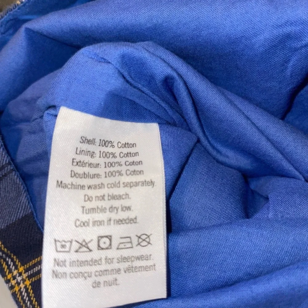 NWT Janie and Jack baby plaid long pant overalls jumper one piece 12-18 months - Picture 7 of 7